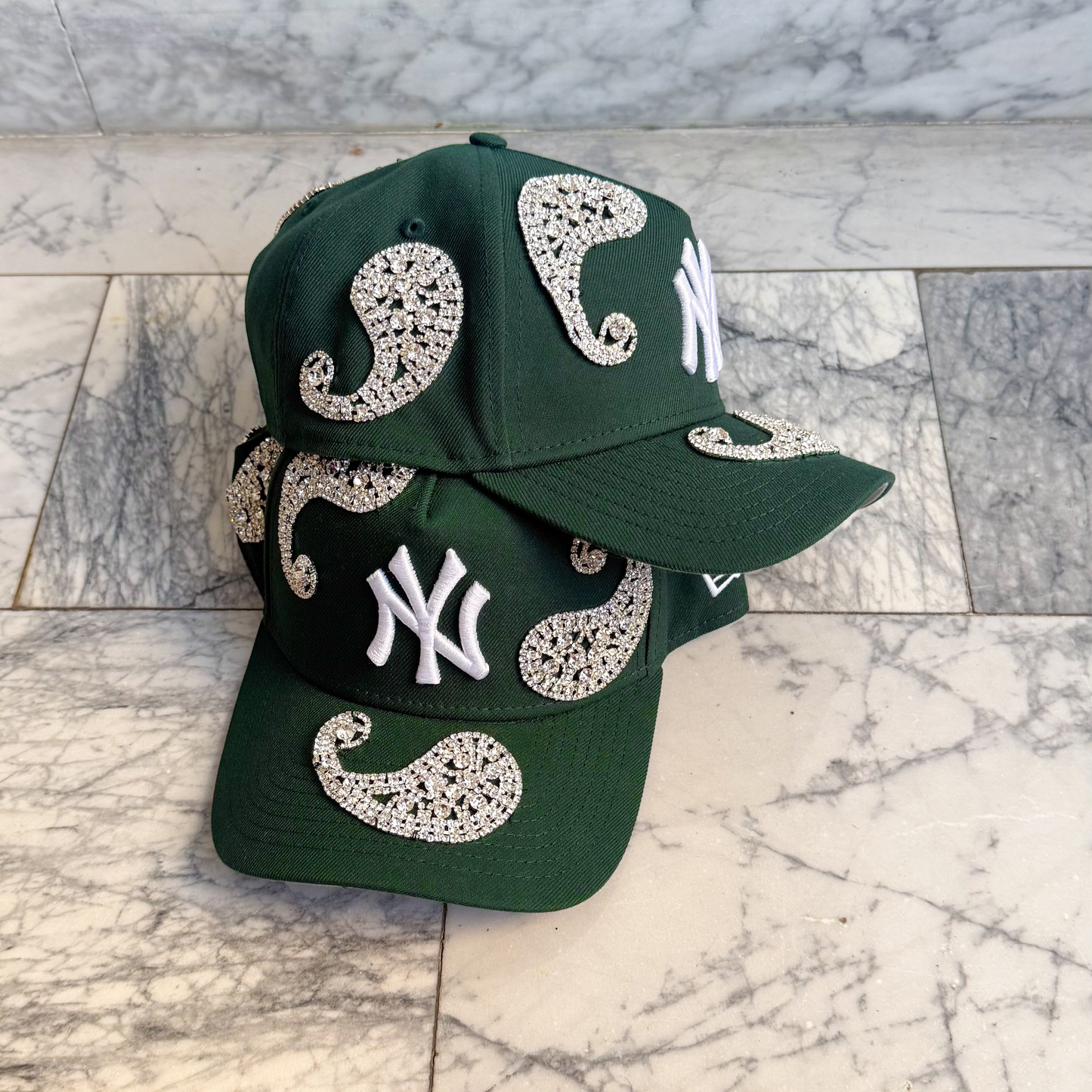 Crystal Paisley Hat