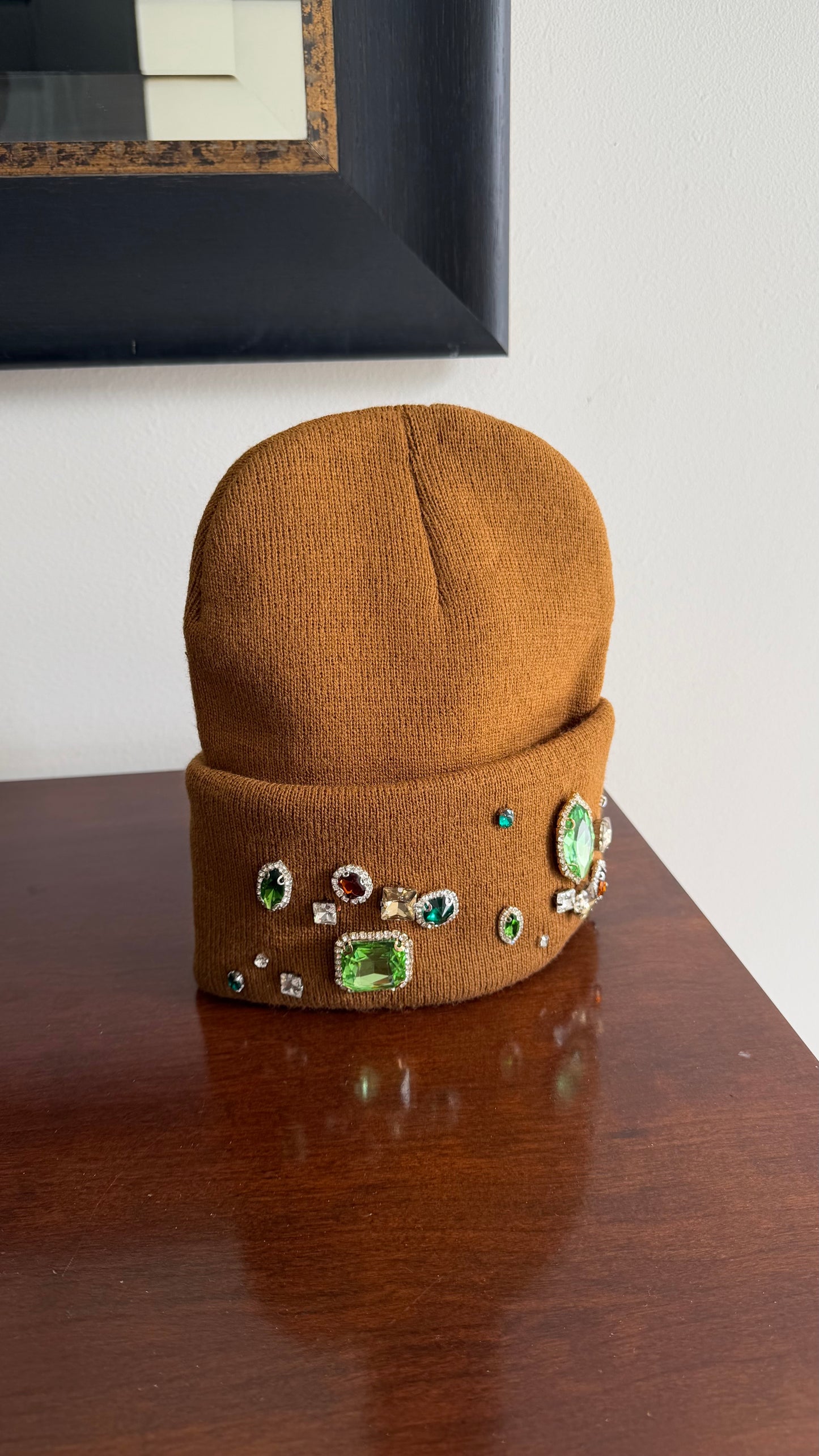 Earthstone Camel Beanie