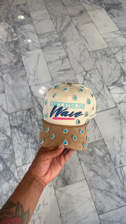 Can’t Stop The Wave Teardrop Rhinestone