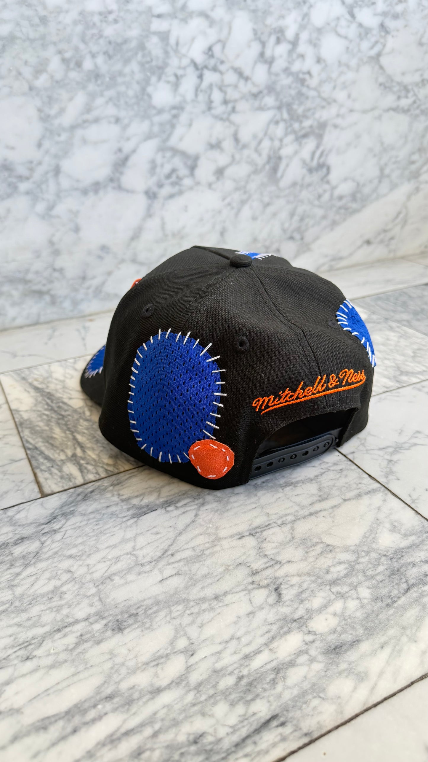 Custom Knicks Patchwork Snapback