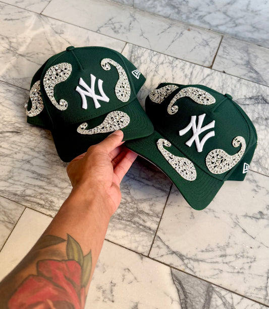 Crystal Paisley Hat