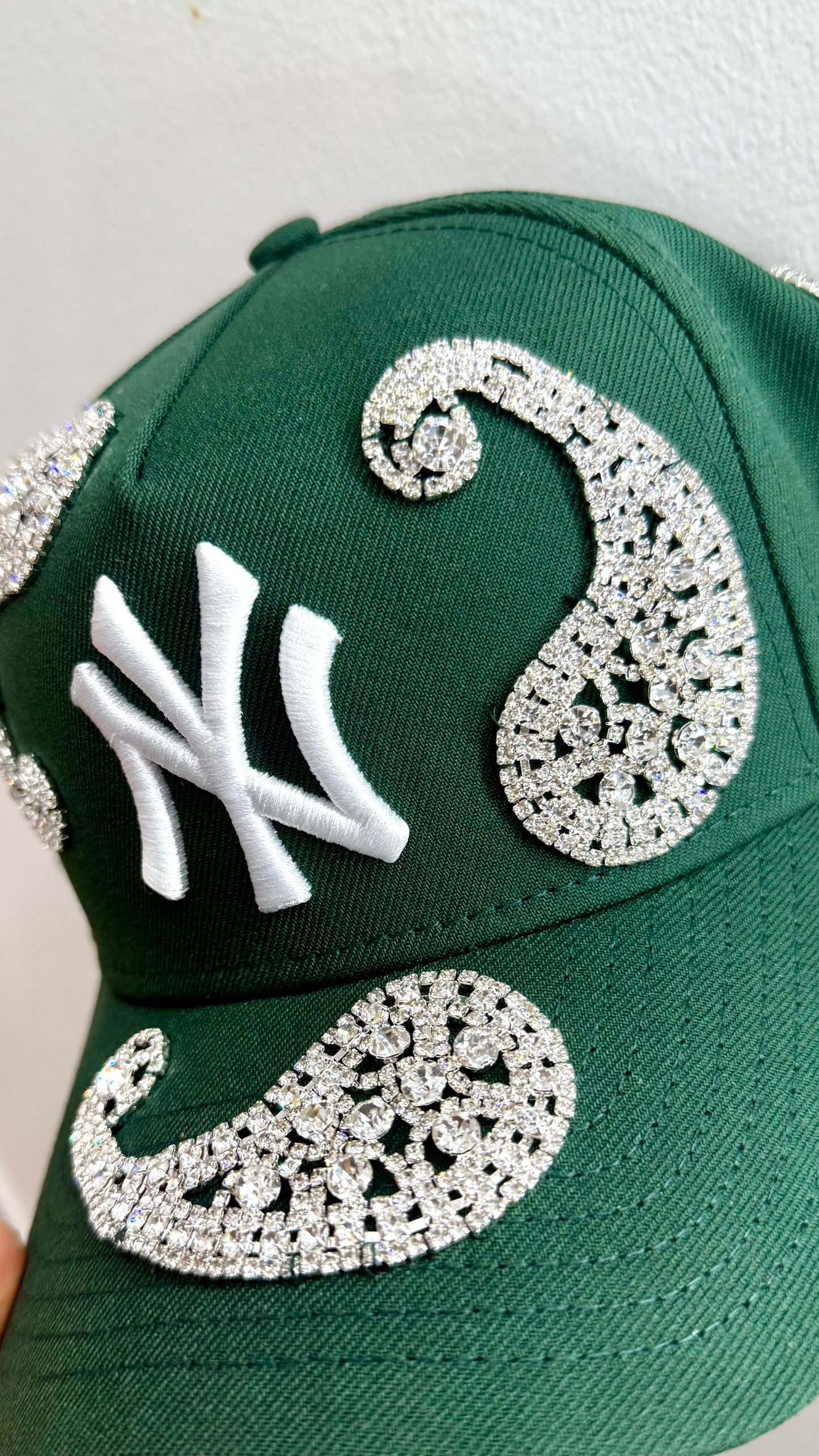 Crystal Paisley Hat